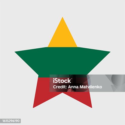 istock Lithuania flag vector icons set of illustrations 1615296190