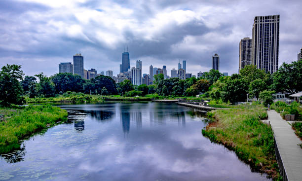 istock cloudy day over cityscape in chicago illinois 1615307219