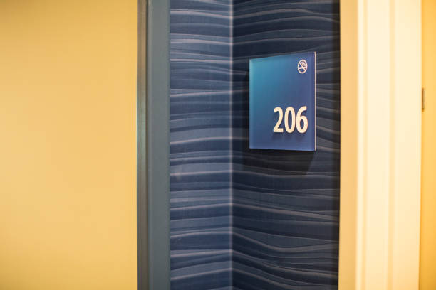 istock Room number with no smoking sign 1615318214