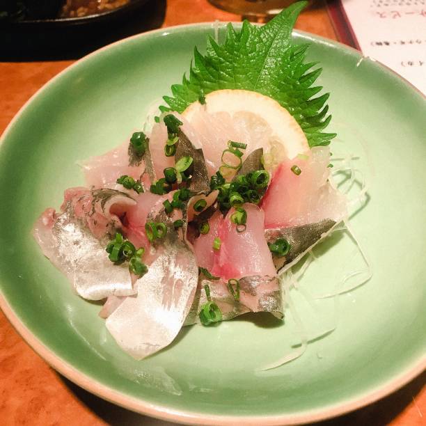 istock Luxurious sashimi platter. Japanese restaurant 1615335409
