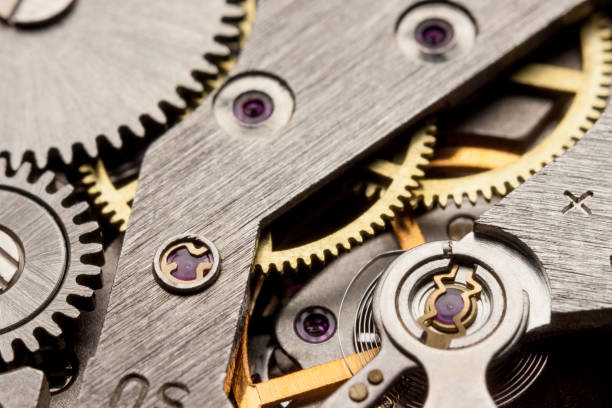 istock Mechanical watch mechanism 1615374637