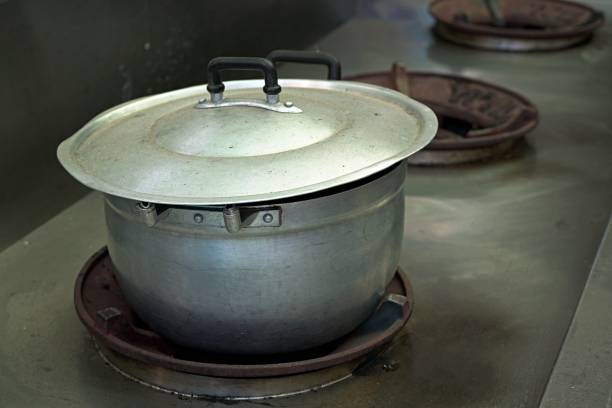 istock The pot is on the gas stove. 1615424847