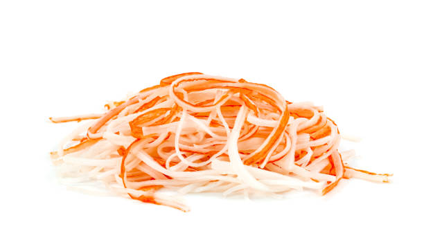istock closeup crab sticks noodles isolated on white background 1615430637