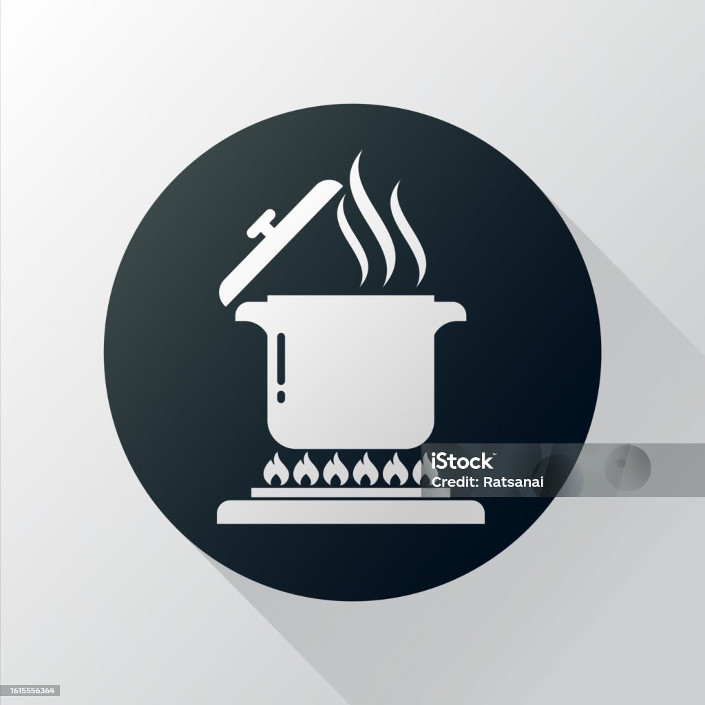 Cooking Hot Pot Vector Hot Pot Stock Illustration - Download Image Now - Asian Food, Chinese ...