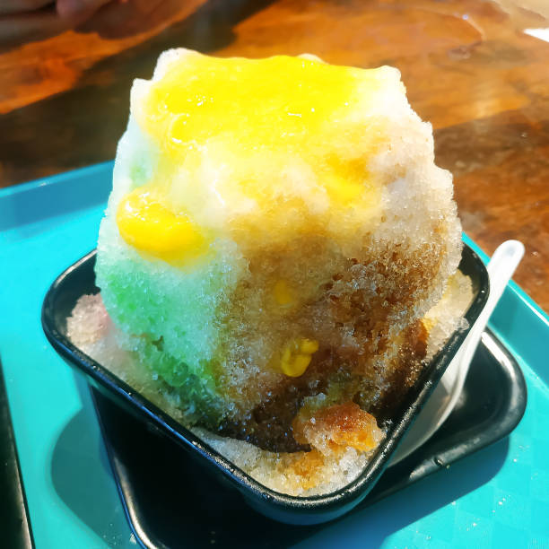 istock colorful ice-cold desserts with additional toppings 1615603627