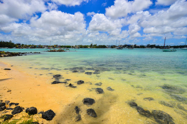 istock Seascape in Grand Baie, Mauritius 1615660212