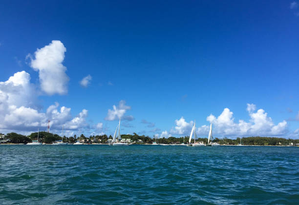 istock Seascape in Grand Baie, Mauritius 1615662243