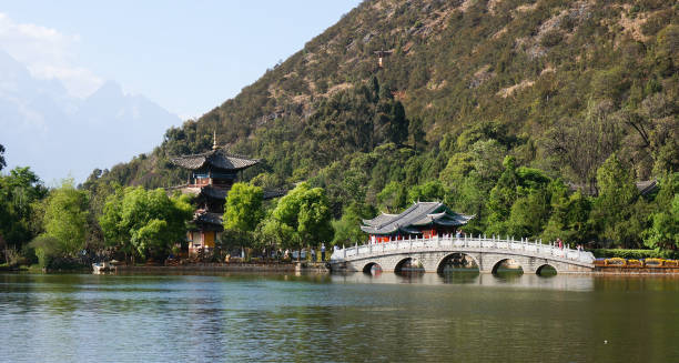 istock Black Dragon Pool in Lijiang 1615662789