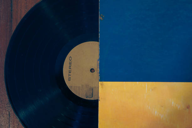istock Vinyl Record with Cover 1615668492