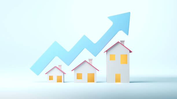 istock House with graph arrow growth up 1615685827