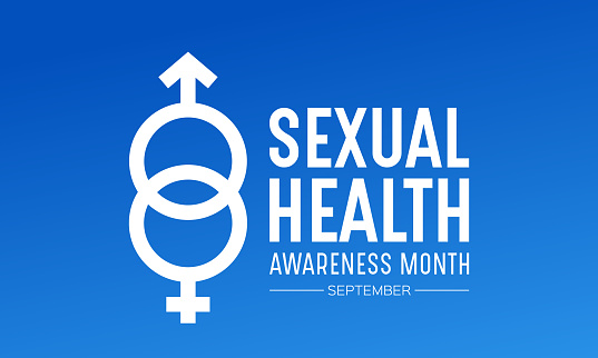 Sexual health awareness month is observed every year in september. September is sexual health awareness month. Vector template for banner, greeting card, poster with background. Vector illustration.