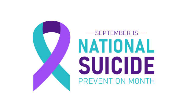 istock National suicide prevention month is observed every year in september. September is national suicide prevention awareness month. Vector template for banner, greeting card, poster with background. Vector illustration. 1615687893