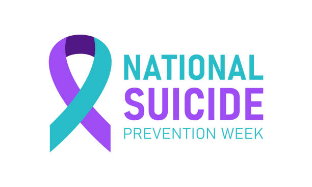 istock National suicide prevention week. September is national suicide prevention week. Vector template for banner, greeting card, poster with background. Vector illustration. 1615687913
