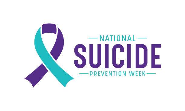 istock National suicide prevention week. September is national suicide prevention week. Vector template for banner, greeting card, poster with background. Vector illustration. 1615687928