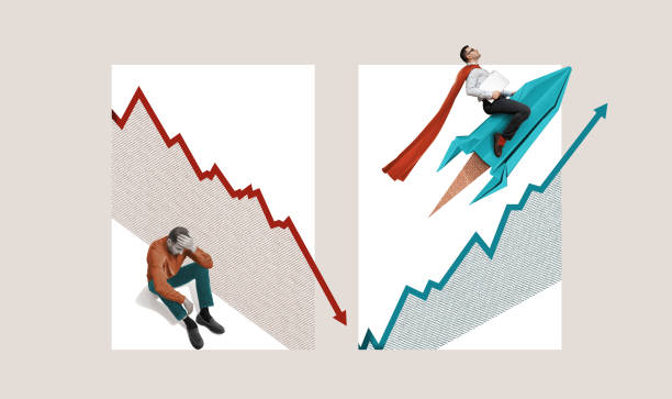 istock Risks and new heights in business. Concept. 1615841898
