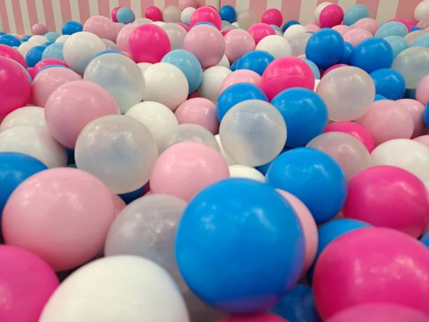 istock Many little colorful balls for ball bath 1615877383