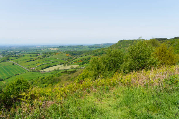 istock Along Sutton Bank on a misty spring morning in Yorkshire. 1616058635