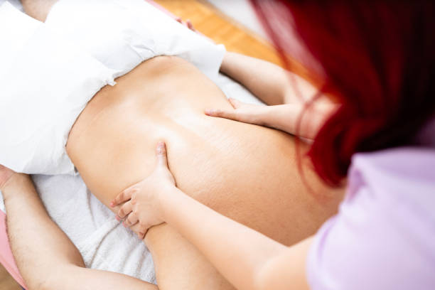 istock Professional physiotherapist massaging patient to full recovery. 1616097454