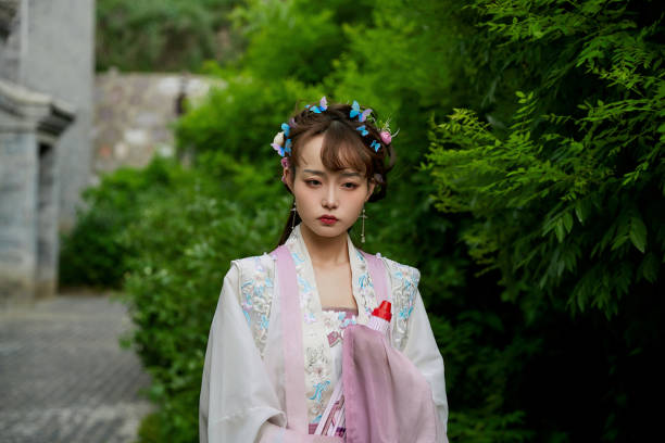 istock An Eastern beauty dressed in ancient attire 1616149996