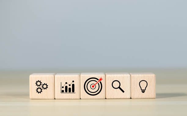 istock Target on wooden block 1616151144