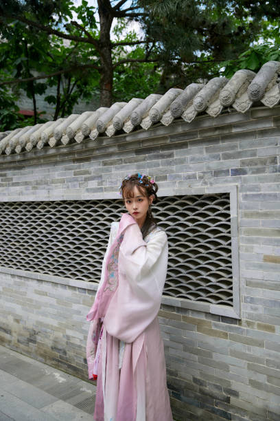 istock An Eastern beauty dressed in ancient attire 1616153412