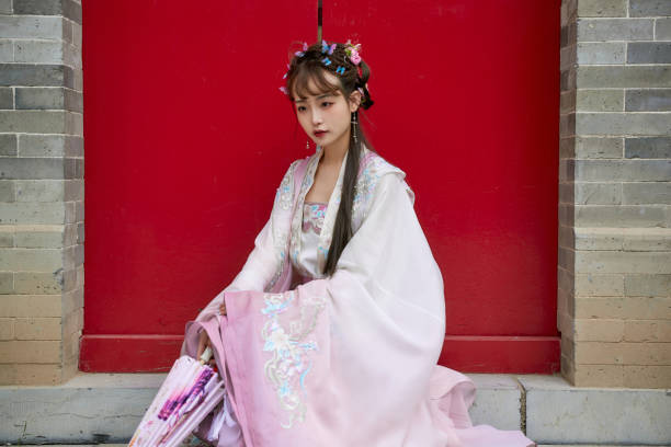istock An Eastern beauty dressed in ancient attire 1616155068