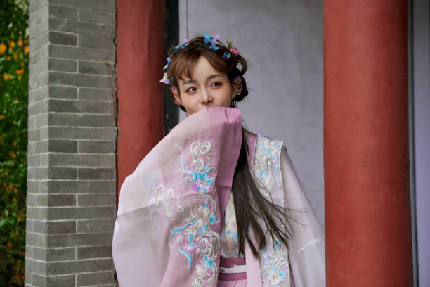 istock An Eastern beauty dressed in ancient attire 1616155630