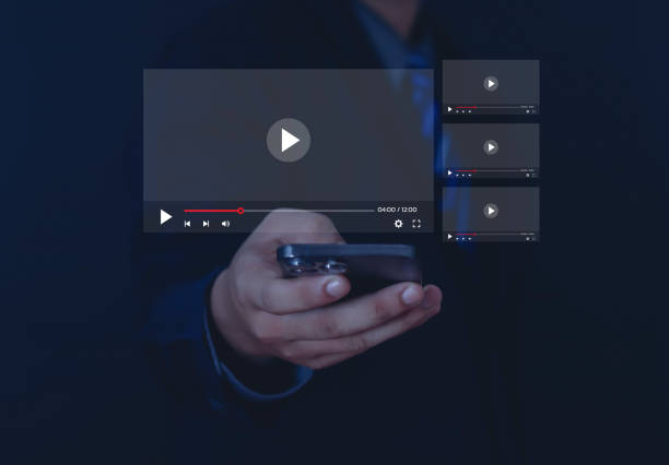 istock Businessman watching the stream 1616156828