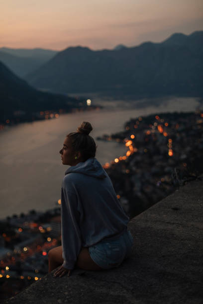 istock Sitting above the bay 1616194479