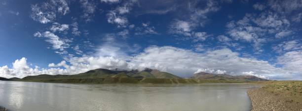 istock Brahmaputra River in August in Tibet, China. 1616232099