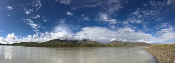 istock Brahmaputra River in August in Tibet, China. 1616234270