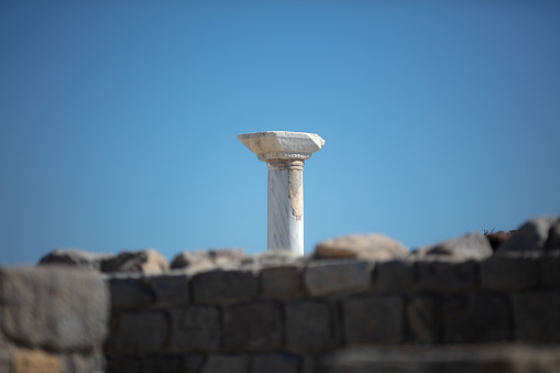 Kefalos ancient city from Kos island - Greece