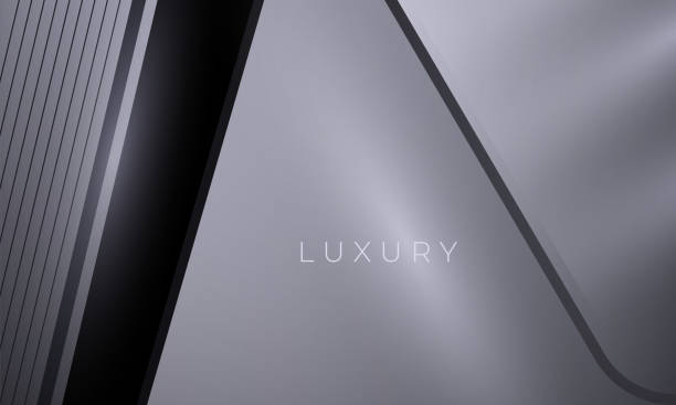 istock Abstract luxury background design with grey gradient for business, corporate, banner, poster, cover, brochure, booklet or card 1616328384