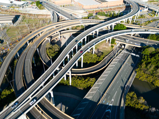 istock Bowen Hills Interchange in Brisbane Australia 1616341530