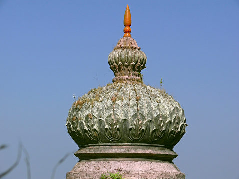 Dome of Chatrapati Rajaram Maharaj samadhi(Tomb)- Third Chatrapati of Hindavi Swarajya, Pune, Maharashtra, India