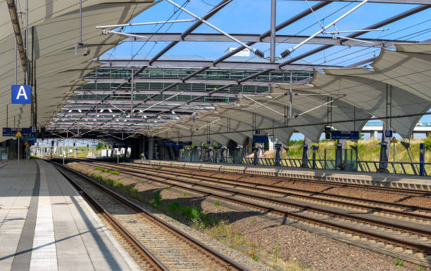 istock Railroad station Airport Leipzig / Halle 1616400921