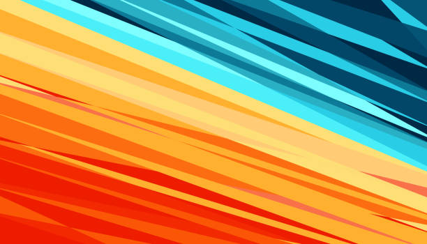 bunter abstrakter musterhintergrund. vorlage sommerkonzept. vektor-illustration - spaß stock-grafiken, -clipart, -cartoons und -symbole