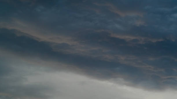 istock Cloudy skies at the passage of a thunderstorm 1616435844