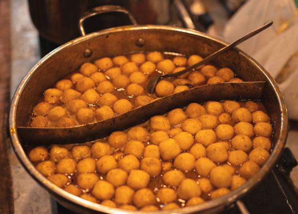 istock Curried meatballs in a pot 1616537883