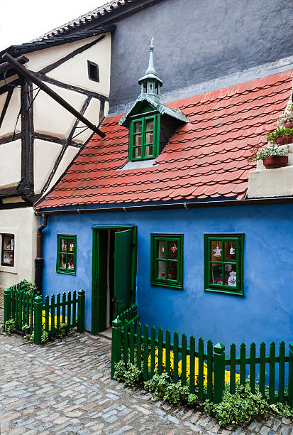 istock Golden Lane little house, Prague 161654247