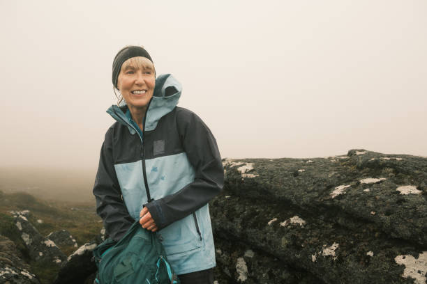 istock Wet and windy hike on Ben Rinnes, Scotland 1616554677
