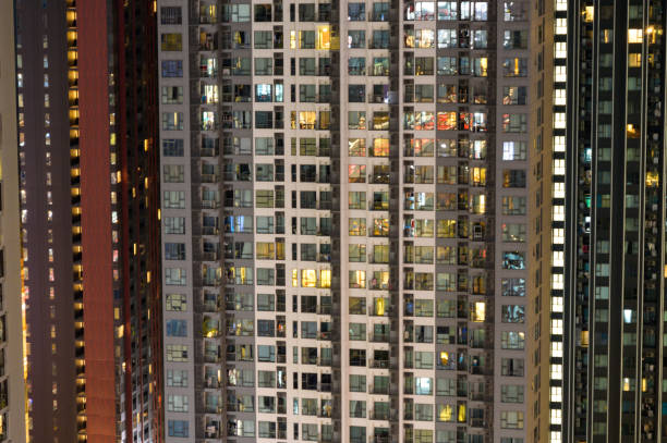 istock Crowded residence and luxury building at bangkok 1616560784