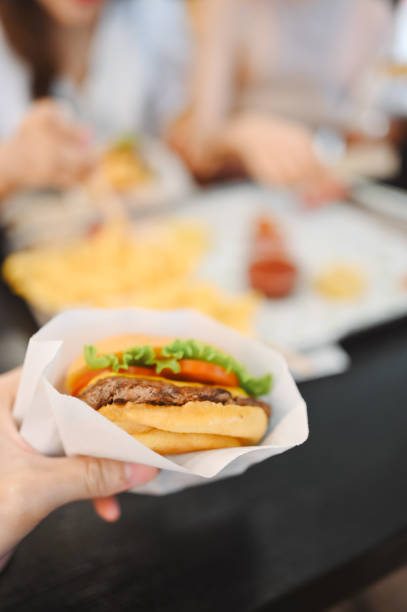 Funny fast food for kids.