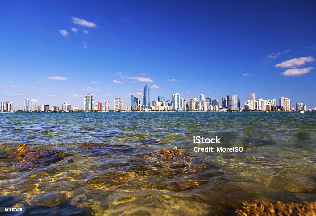 Skyline de Miami - Royalty-free Ao Ar Livre Foto de stock