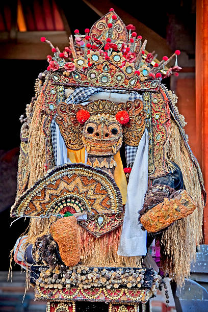 istock Barong dance mask of lion, Ubud, Bali 161661813