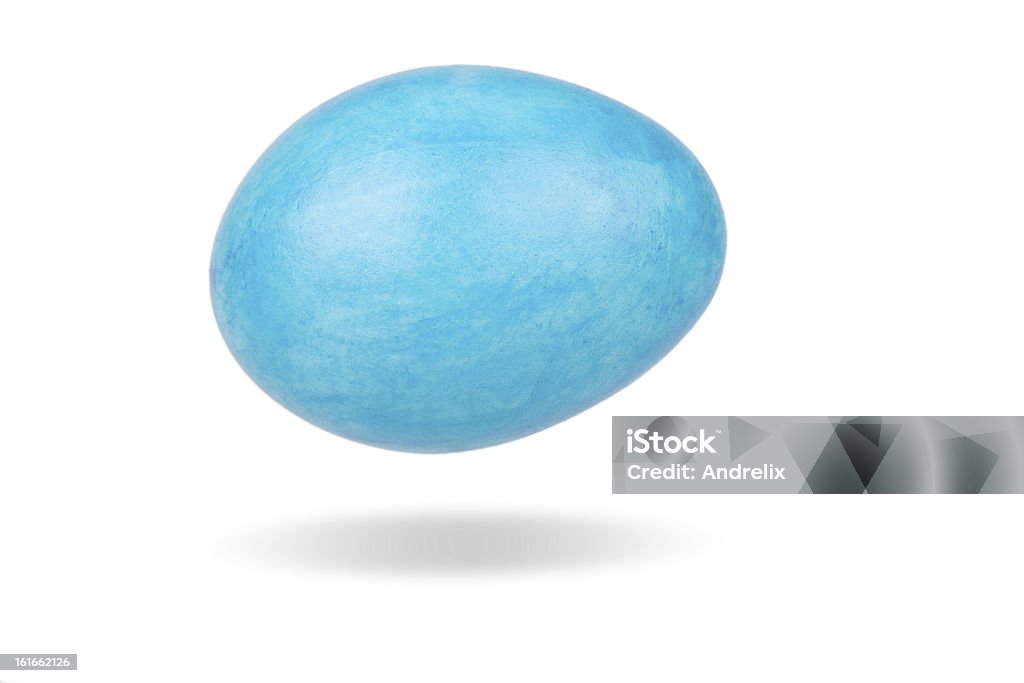 Uovo di Pasqua - Foto stock royalty-free di Blu