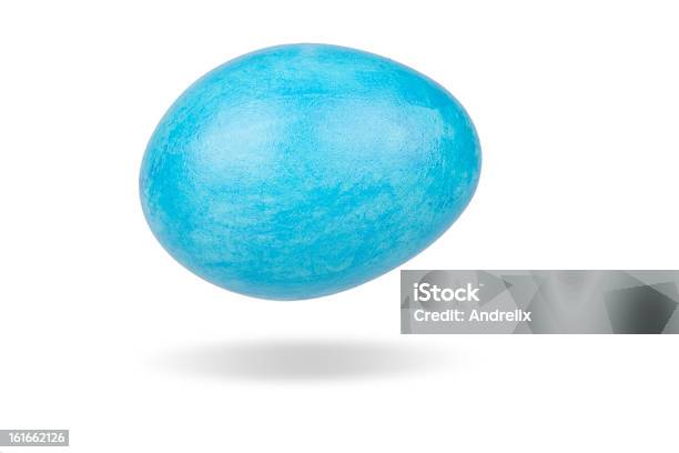 Uovo Di Pasqua - Fotografie stock e altre immagini di Blu - Blu, Carrozzeria, Cestino