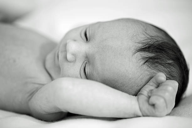istock Newborn baby girl 161662331