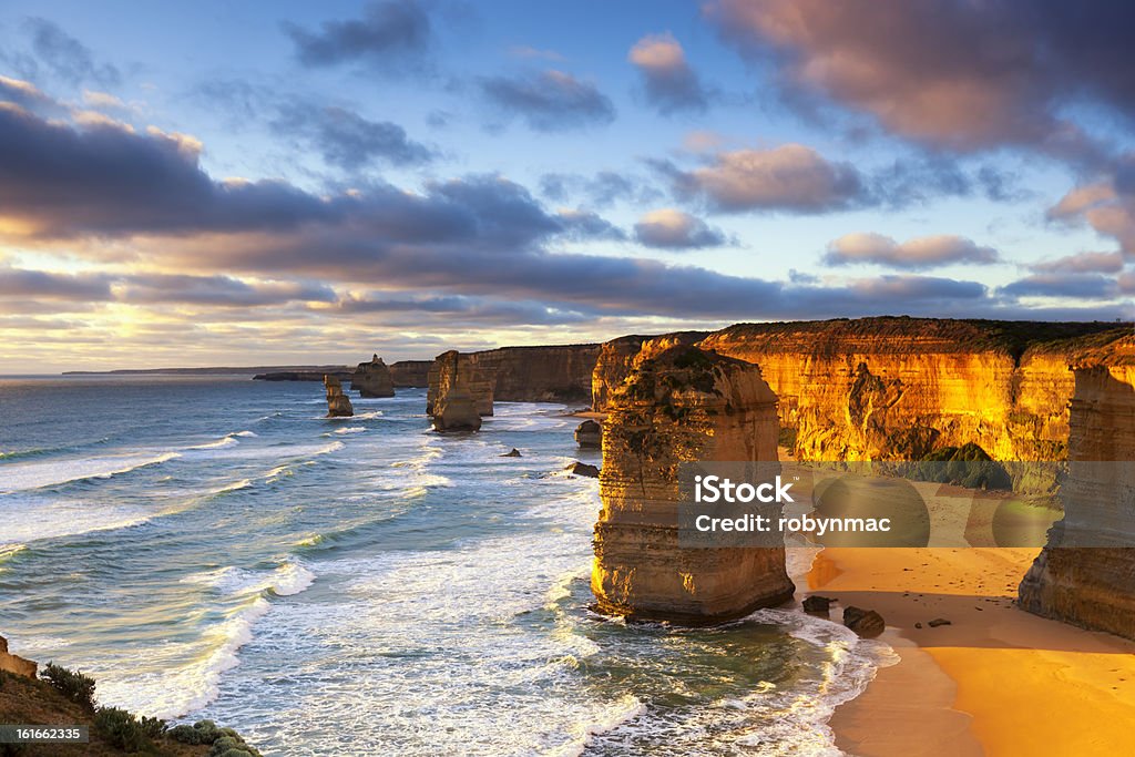 Twelve Apostles Australia Twelve Apostles at sunset.  Great Ocean Road, Victoria, Australia. Australia Stock Photo