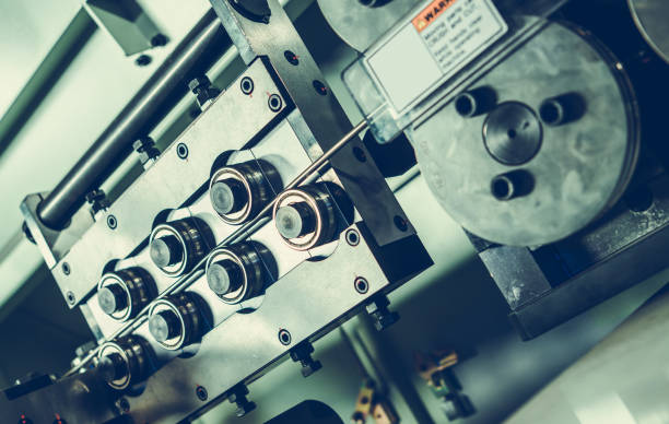 istock Metalworking Industry Machinery Close Up 1616629162